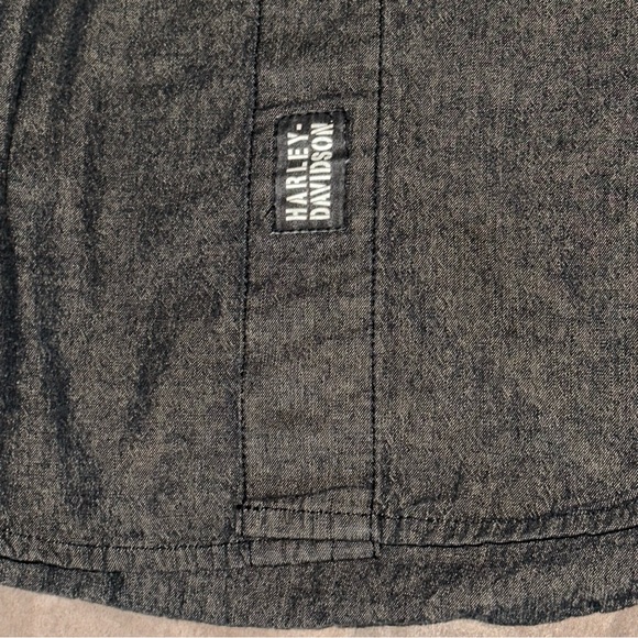 Harley Davidson Button Up Long Sleeve Shirt - Picture 7 of 7